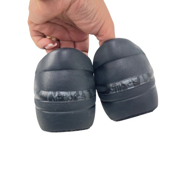 Crocs Professional Clogs Womens Size 7 Black Floral Pattern Slip-Resistant - Picture 7 of 12